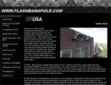 Tablet Screenshot of flashbangpole.com